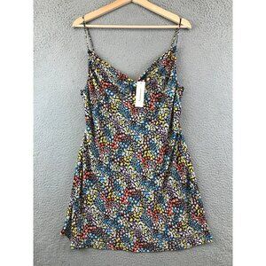 New Francescas Mi Ami Floral Slip Dress Size L